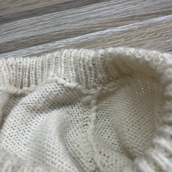 VTG Handmade Kids Soccer Ball Sweater 5T-6T Made In USA - 4S573 - Picture 6 of 7